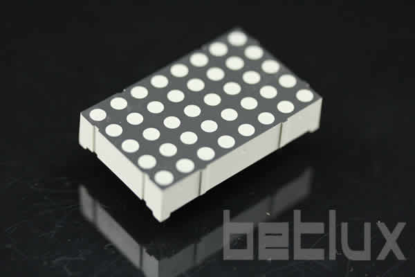 4.6 inch height 5x8 LED dot matrix