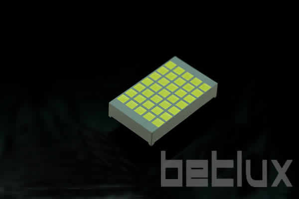 1.2 inch height 5x7 LED dot matrix