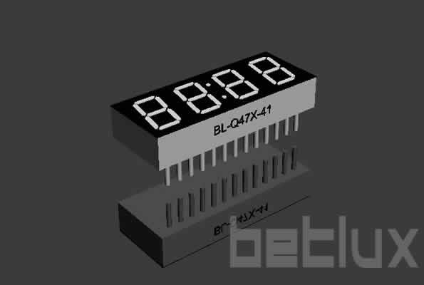 seven segment LED 0.47" 4 digit