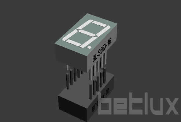 LED 7 segment display 0.56 inch