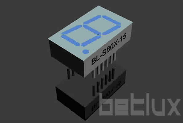 0.80 inch single seven segment led display