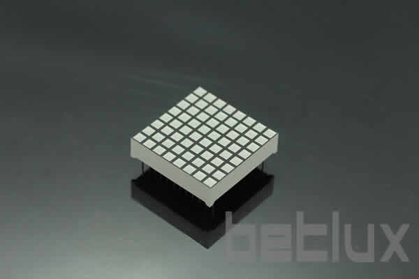 square 8x8 dot matrix display, bi color, dueal color, multi color