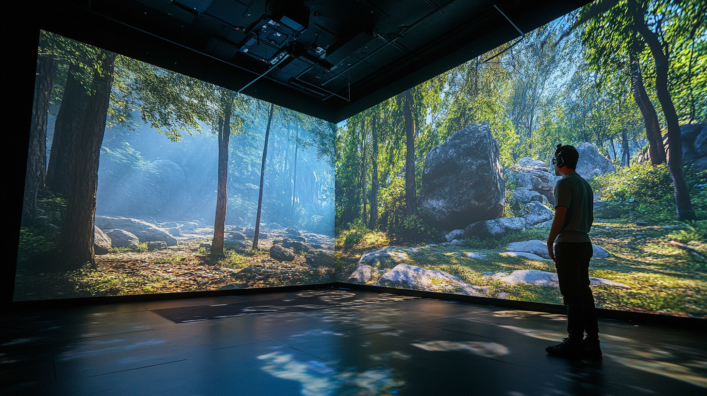 LED Lighting and Screens for Immersive Environments