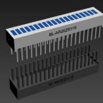 bargraph display (rectangular ,20 bars)