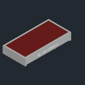 LED light bar(rectangular ,1 bar,30*44mm)