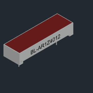 LED light bar(rectangular ,1 bar,40*12mm)