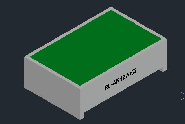 LED light bar(rectangular ,1 bar,70*52mm)