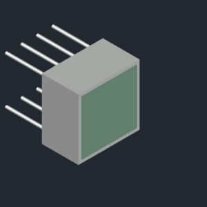 LED light bar(square ,1 bar,10.00*10.00mm)