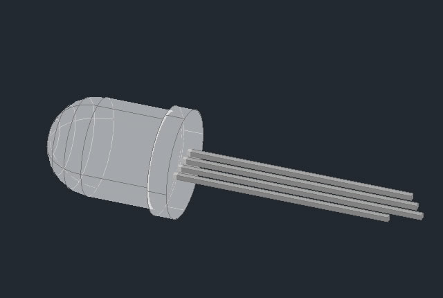 10mm Round LED Lamps,  RGB color