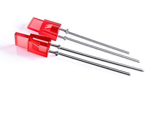 1X5X10mm rectangular LED diode