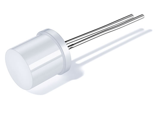 10mm top flat LED diode