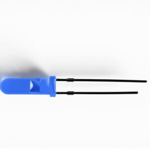 5mm LED diode,17mm height lens LED