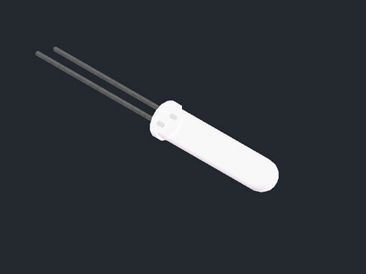 5mm LED diode,22mm height lens LED