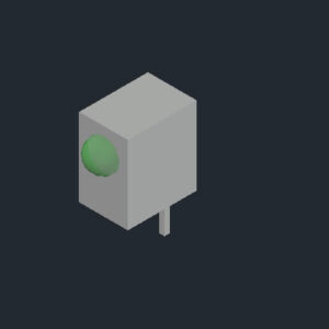 circuit board indicator 3mm LED