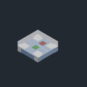 1010 SMD LED, bicolor