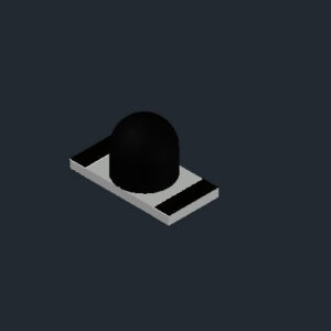 1206 SMD LED dome lens, Photodiode