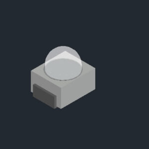 3528 SMD led diode dome lense