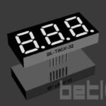 3 digit seven segment display
