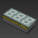 smd display , 0.39 inch 3 digit