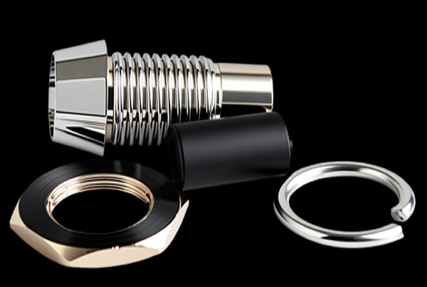 led housing plastic and metal